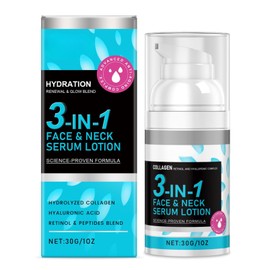 Moisturizer for Face & Neck, Face Moisturiser with Collagen & Retinol