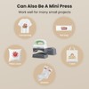 EENOUR Hat Press Machine, Mini Heat Press for Caps with