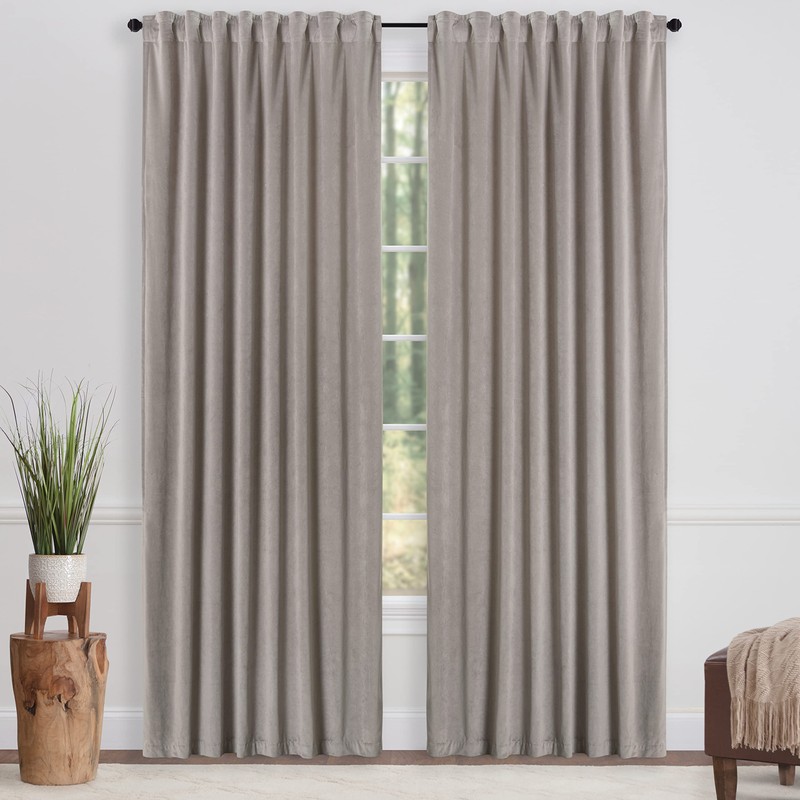 Chanasya Premium Solid Velvet Curtains - Classy and Solid Drapes