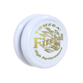 Yomega Fireball YoYo -HIGH Performance Responsive Transaxle Yoyo, Great for string tricks for Advance Players to Perform Like Pros + Extra 2 yo yo Strings & 3 Month Warranty (white)