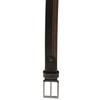 Harrys-Collection Men's Exclusive Leather Belt 2 Colours Contrasting with Fine