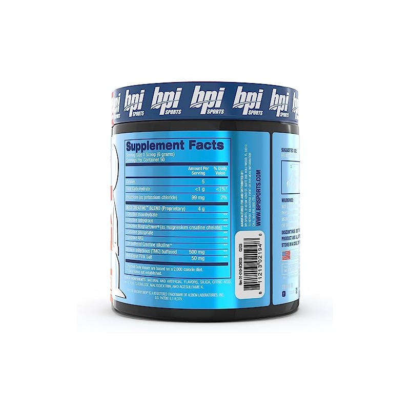 BPI Sports BEST Creatine 6 Formas Avanzadas de Creatina Betaína