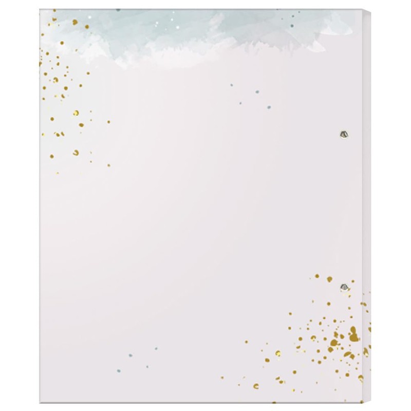 PRICARO Golden Dots A4 Recipe Folder - Single