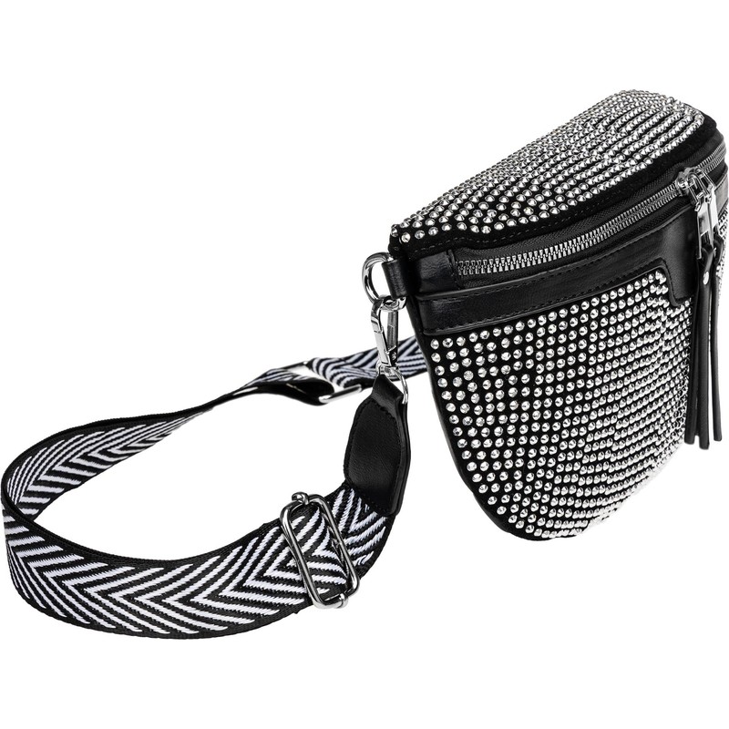Caspar TS1075 Stylish Large XL Women's Crossbody Bum Bag with