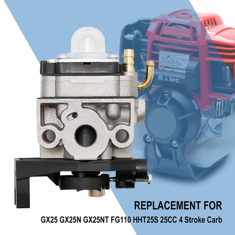 SYOWADA 16100-Z0H-825 Carburetor Carb with Primer Bulb and Fuel Line