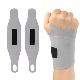 Biluer Wrist Bandages, Pack of 2 Wrist Support Bandages, Wrist Bandages, Gym, Suitable for Sports and Fitness, Housework (Pessimistic)