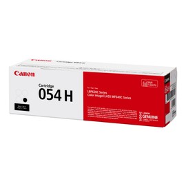 Canon Canon Genuine Toner, Cartridge 054 Black, High Capacity (3028C001) 1 Pack Color imageCLASS MF641Cdw, MF642Cdw, MF644Cdw, LBP622Cdw Laser Printer, Black High Capacity