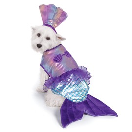 Zack & Zoey Iridescent Mermaid Costume for Dogs