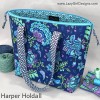 Lazy Girl Designs Harper Holdall Tote Pattern by Lazy Girl
