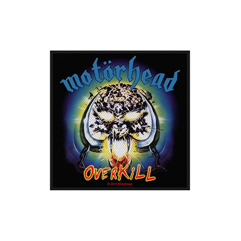 Motorhead Overkill Patch 10CM X 10CM (4" X 4")