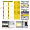14 Sheets Breaker Panel Labels, 10 Electrical Box Catalog Labels