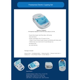 Anti-cellulite Vacuum Body Massager by Powerpress Vacuum Pump