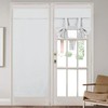 YedZen Blackout French Door Blinds, 86x173cm No Drilling＆Stick ON