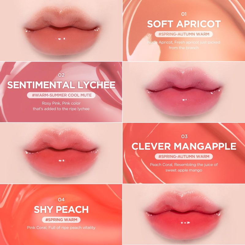 lilybyred Brady Lier Coating Tint (#02 Sentimental Lychee)