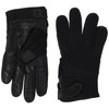 Mil-Tec Black Neoprene Assault Gloves with Leather Palm (XXL)