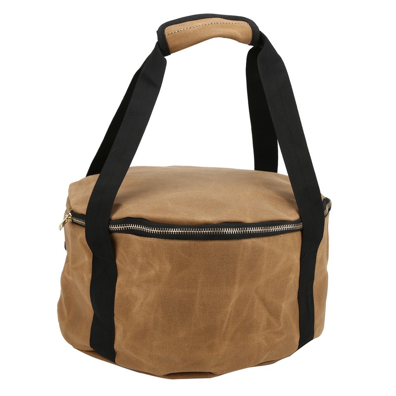Camping Pot Storage Bag Travel Portable Dustproof Cast Iron Pan