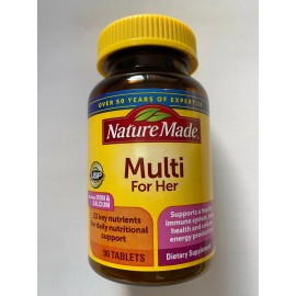 Nature Made Multi for Her including Iron & Calcium ( 90 tablets ) 23 key 05/2026