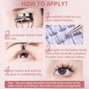 MLEN DIARY Manga Lashes 120 Cluster Lashes 9-12mm D Curl