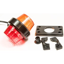 Web Truck Outline Light Marker Light Old School Tuning Hanging Position Light 12 V 24 V Colours Orange and Red for Trucks, Cars, Trailers, Caravans etc. Pack of 1