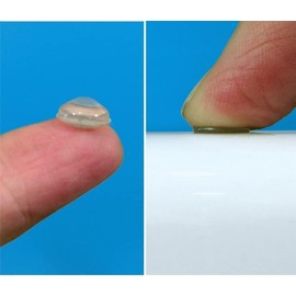 HushBumps Ultra-Quiet Gel Bumpers 3-Pack. Perfect for Cabinets & Drawers. Superior to Common Rubber Bumpers. Provides Soft & Quiet Close. No Tools Required. 48 pcs.