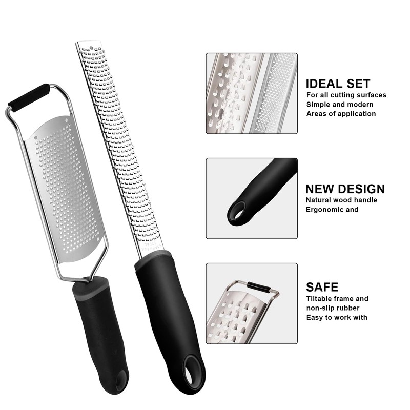 axibanni Grater, Garlic Grater, Spice Grater, Ginger Grater, Nutmeg Grater,