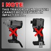 WYNNsky Heavy-Duty Trailer Jack Drill Adapter, Used with 1/2’’ Drive