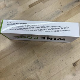 WineCool Wine Chiller Cooler Stick - Chill, Seal and Pour your Bottle of Wine