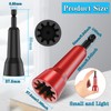 YUENTOEN 2PCS Wire Nut Twister, Wire Twister Tool for Drill,