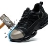 LIOERDIWE Steel Toe Shoes for Men Women Lightweight Safety Sneakers