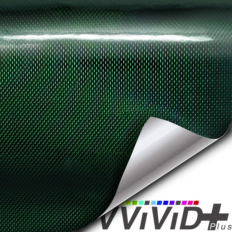 VViViD+ Holographic Weave High-Gloss Vinyl Car Wrap (1.5ft x 5ft,