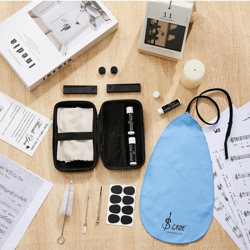 Boao 23 Pcs Clarinet Cleaning Kit All in One Accessories