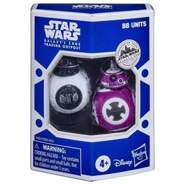 STAR WARS STAR WARS Galaxy's Edge Trading Outpost Depot BB Units Purple and White