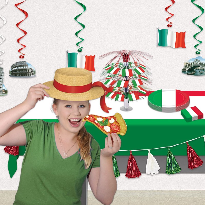 Beistle International Tablecover, 54” x 108” – Plastic Table Cloth,