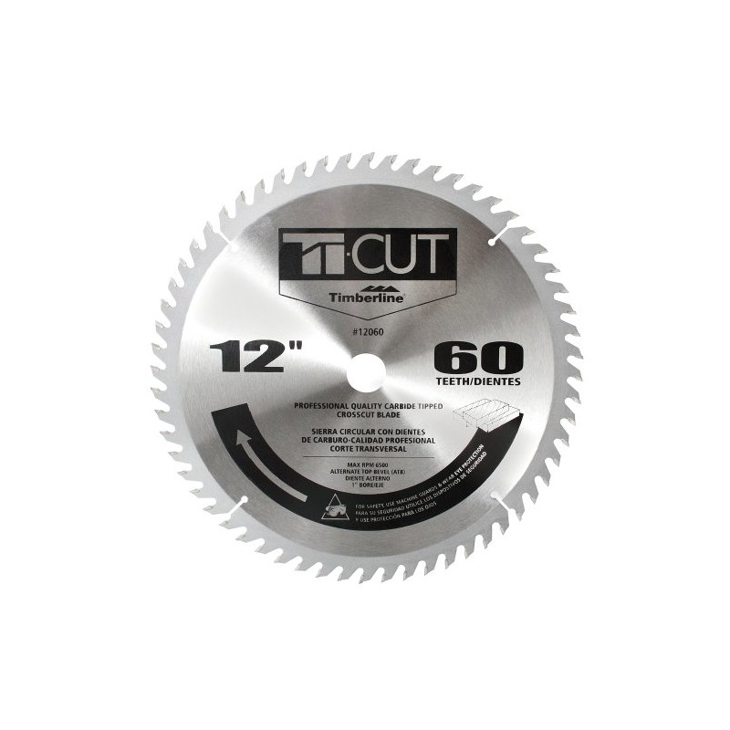 Timberline - Ti-Cut Saw 12"/60T ATB 1" (12060)