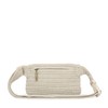 The Sak Caraway Belt Bag in Crochet, Adjustable Back Strap,