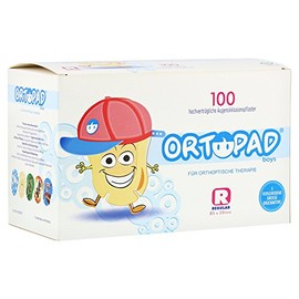 ORTOPAD For Boys Regular Eye Occlusion Plasters Pack of 100