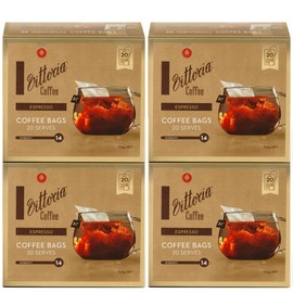 Vittoria Coffee Espresso Coffee Bags (Case of 4)