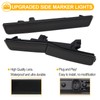 R&F Auto 4 PCS LED Side Marker Lights Replacement for