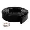1-1/2" x 100 FT Pool Backwash Hose, Black Heavy Duty