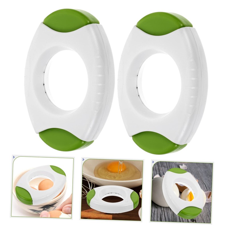 GRIRIW 2Pcs Cutter Egg Topper Cracker Easy to Use for