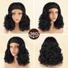 Loose Wave Curly Headband Wig for Black Women 15 Inch