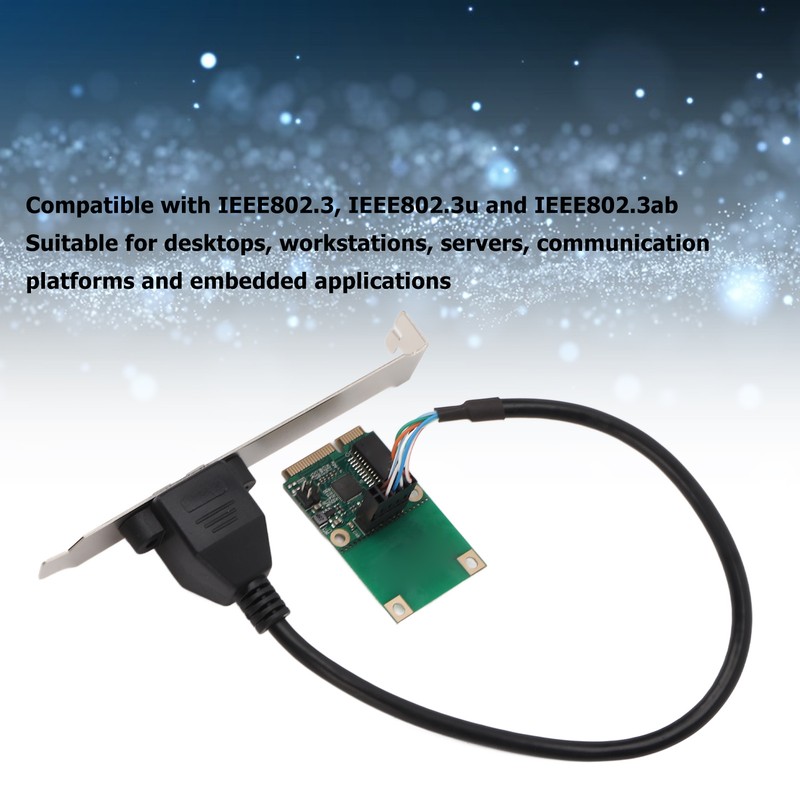 Mini PCIE LAN Card High Speed Transmission Single Port 2.5G