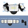SZPOWER 120W Outdoor LED Flood Light, 5 Heads Exterior Security