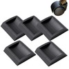 NOELAMOUR Caster Stopper Rubber Chair 5 Pcs Gaming Chair Fixed