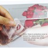 2 Pieces Large Stamp Blocks Acrylic Clear Stamping Blocks Tools