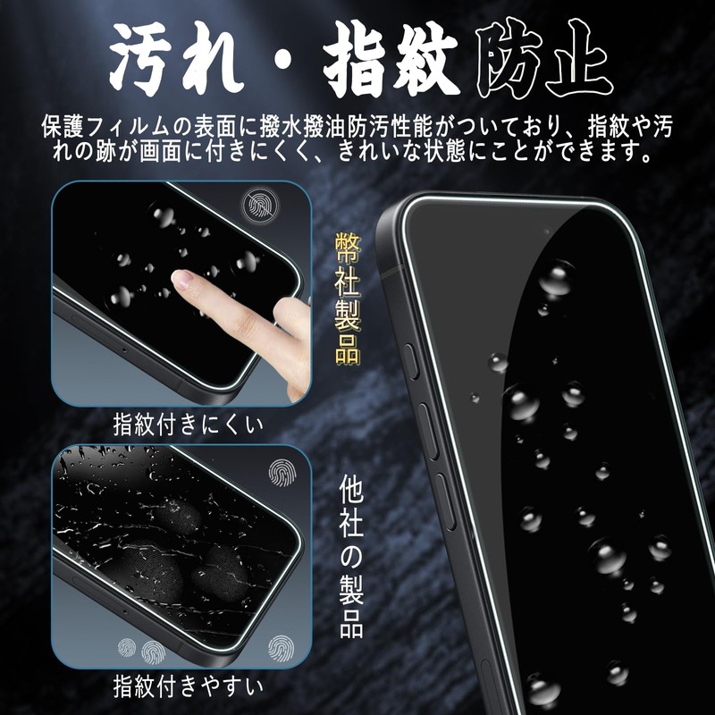 Compatible IP17 / IP16pro Glass Film [2 Pieces] Protective Film
