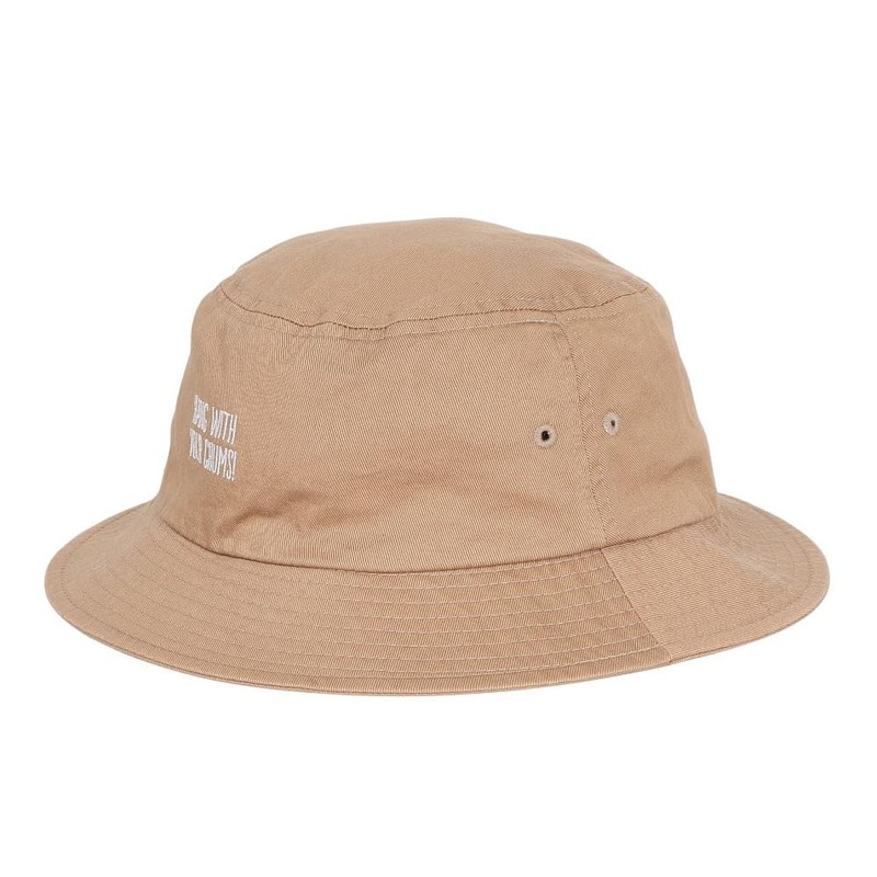 Chums Bucket Hat Embroidery Men's, beige, Free size
