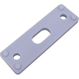 TRUSCO TGS-30VP-S Resin Saddle Band Base for VP Tube 30A, Pack of 10