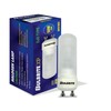 Bulbrite Q50FR/GU10 120-Volt Halogen DJD Type Tubular GU10 Bulb, Frosted,