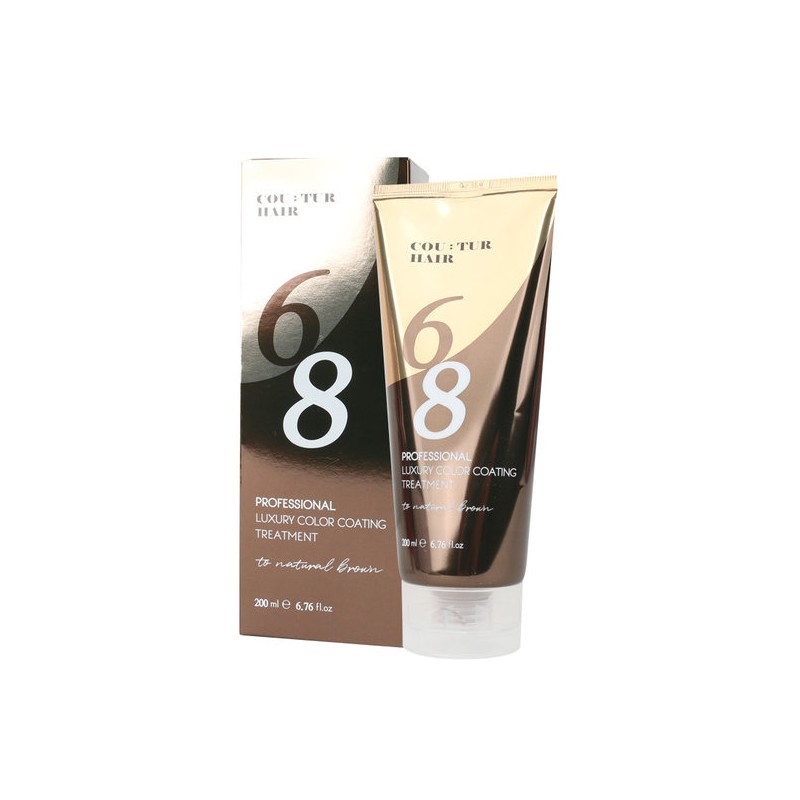 Couture Hair Color Coating Treatment Natural Brown 200ml / 꾸띄르헤어